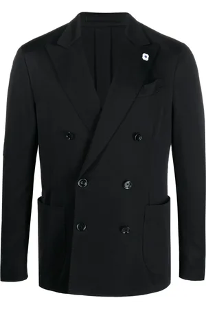 LARDINI Blazer met dubbele rij knopen