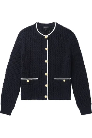 RAG&BONE Vest met contrasterende afwerking