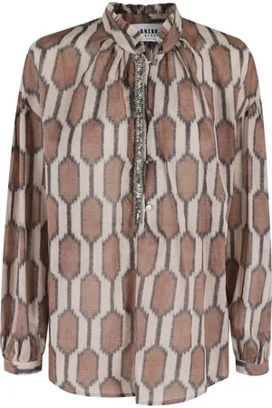 Bazar Deluxe Blouse met geometrisch patroon
