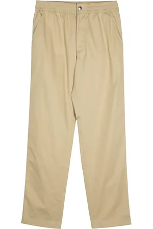Maison Kitsuné Broek met geborduurd logo