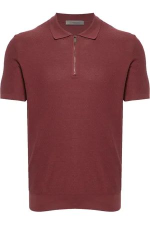 corneliani Poloshirt met jacquard