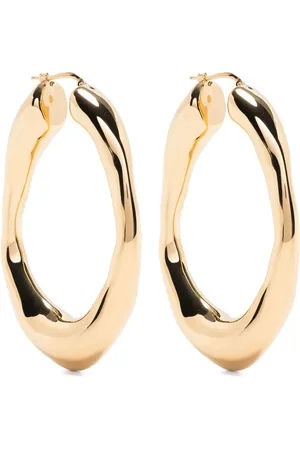Jil Sander Oorbellen met gegraveerd logo