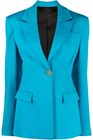 The Attico Blazer met puntige revers