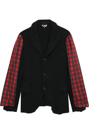 Comme des Garçons Blazer met enkele rij knopen