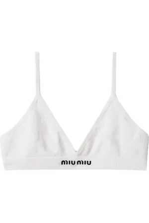 Miu Miu Naadloze triangel katoenen bh
