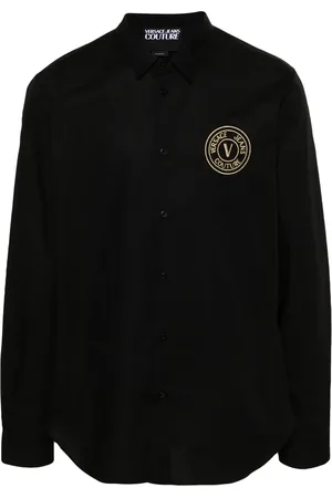 VERSACE Overhemd met geborduurd logo