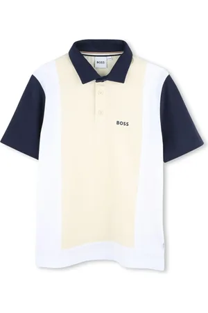 HUGO BOSS Katoenen poloshirt met logoprint