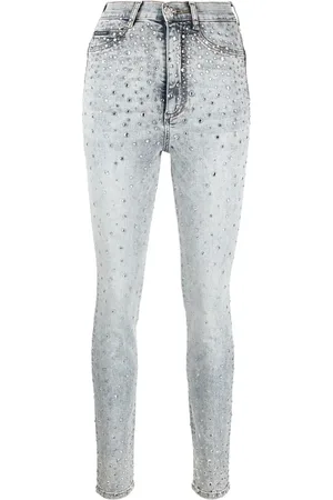 Philipp Plein Jeans met stras