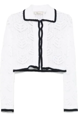 BLUMARINE Opengebreid vest