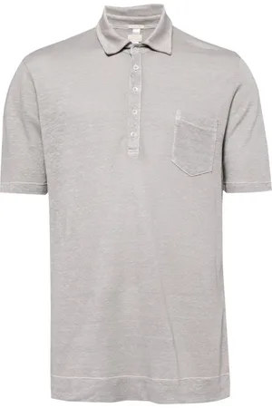 MASSIMO ALBA Linnen poloshirt