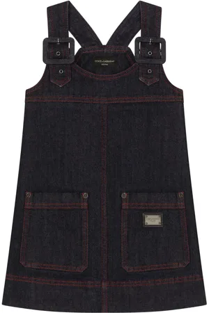 Dolce & Gabbana Jurk met logoplakkaat