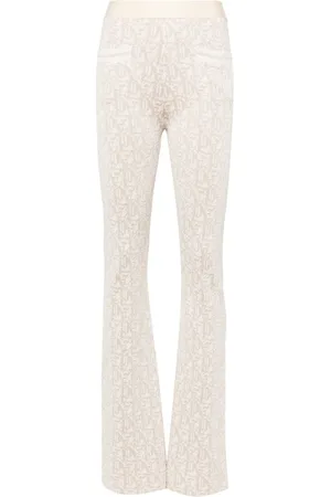 Palm Angels Flared mid waist broek