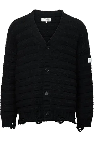 Maison Margiela Gebreide vest met V