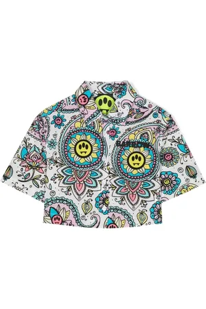 BARROW Shirt met bloemenprint