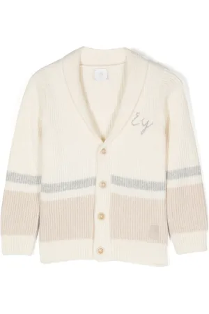 ELEVENTY Vest met streepdetail