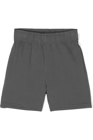 Molo Jersey shorts met logo label