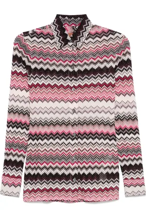 Missoni Blouse met zigzag