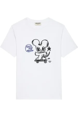 Zadig & Voltaire Edwin Happy Mouse T