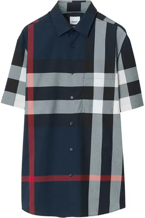 Burberry Geruit katoenen overhemd