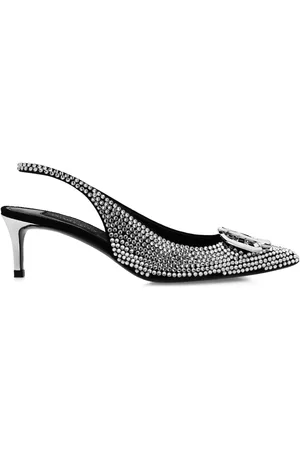 Philipp Plein 50 mm Gothic Plein slingback pumps