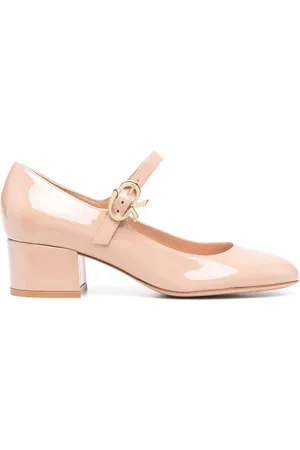 Gianvito Rossi Mary Ribbon pumps van lakleer