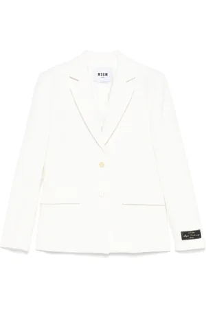 Msgm Blazer met bloemenjacquard