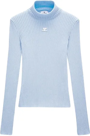 Courrèges Reedition geribbelde trui