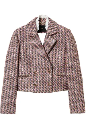 Twin-Set Bouclé lurex blazer