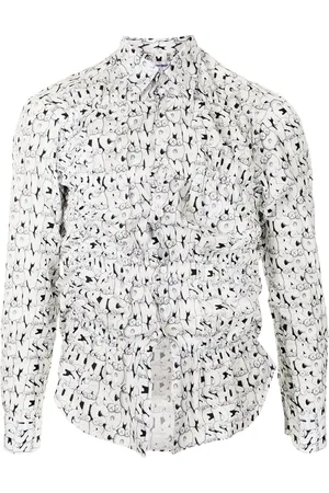Comme des Garçons Overhemd met logoprint