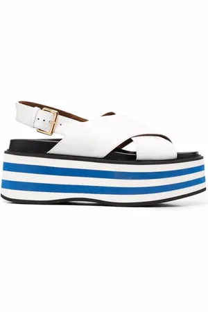 Marni Sandalen met sleehak
