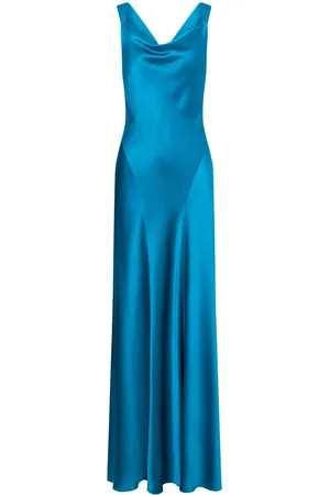 Alberta Ferretti Avondjurk met col