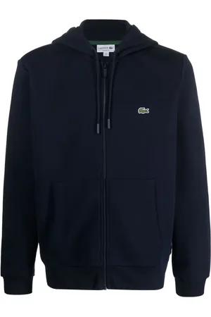 Lacoste Hoodie met geborduurd logo