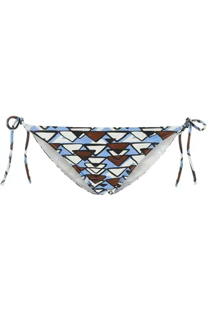 Prada Bikinislip met geometrische print