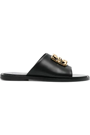 Givenchy 4G Liquid leren slippers