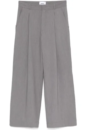 BONSAI Broek met geplooid detail
