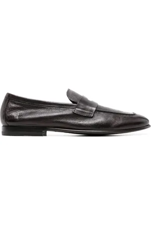 Scarosso Gregory leren loafers
