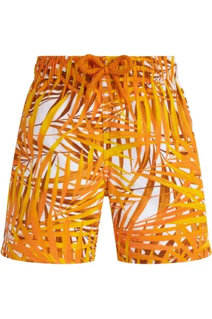 Vilebrequin Palm Leaves zwembroek met print