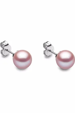Yoko London 18kt witgouden oorbellen