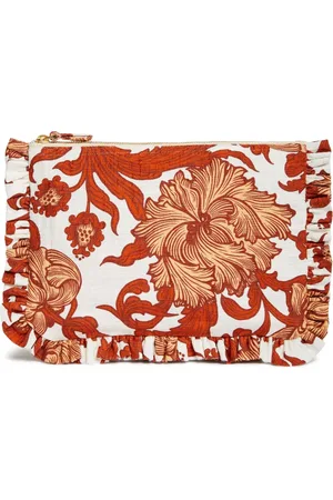 La DoubleJ Clutch met bloemenprint