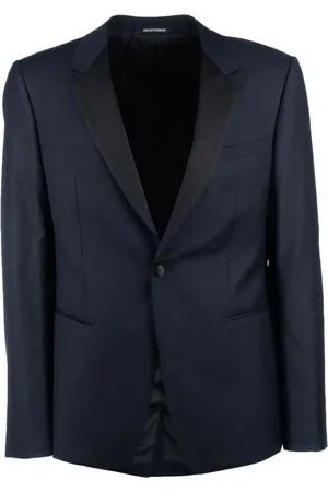Emporio Armani Blazer van scheerwol