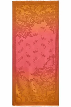 Etro Zijden sjaal met paisley