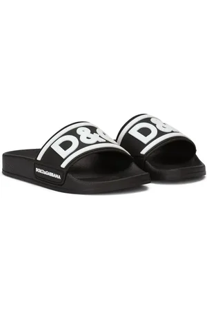 Dolce & Gabbana Badslippers met logoprint