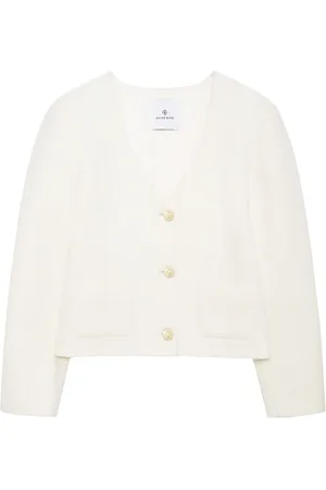 ANINE BING Vest met V