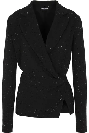 Giorgio Armani Blazer met bewerkte revers