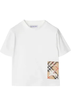 Burberry Geruit katoenen T