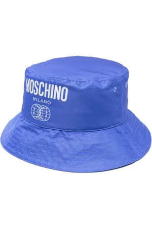 Moschino Vissershoed met logoprint