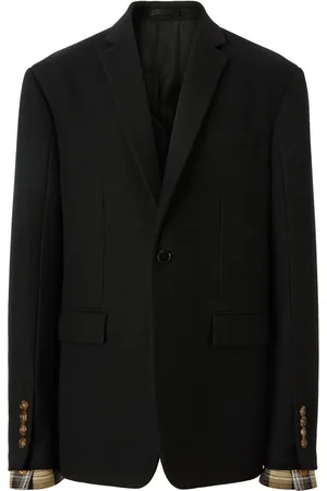 Burberry Jack met enkele rij knopen