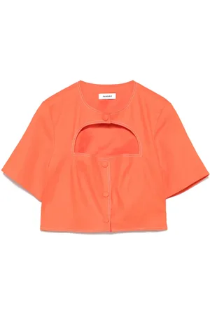 Sandro Cropped blouse