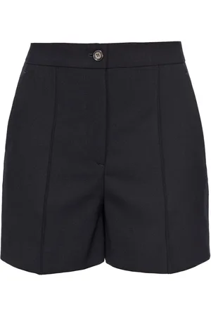 Pinko Geplooide twill shorts
