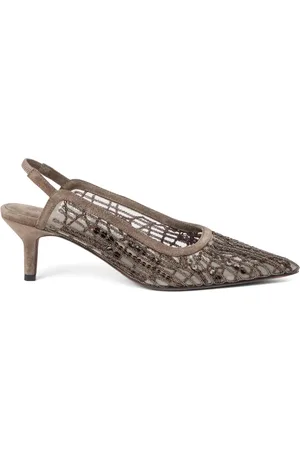 Brunello Cucinelli 55 mm pumps met pailletten